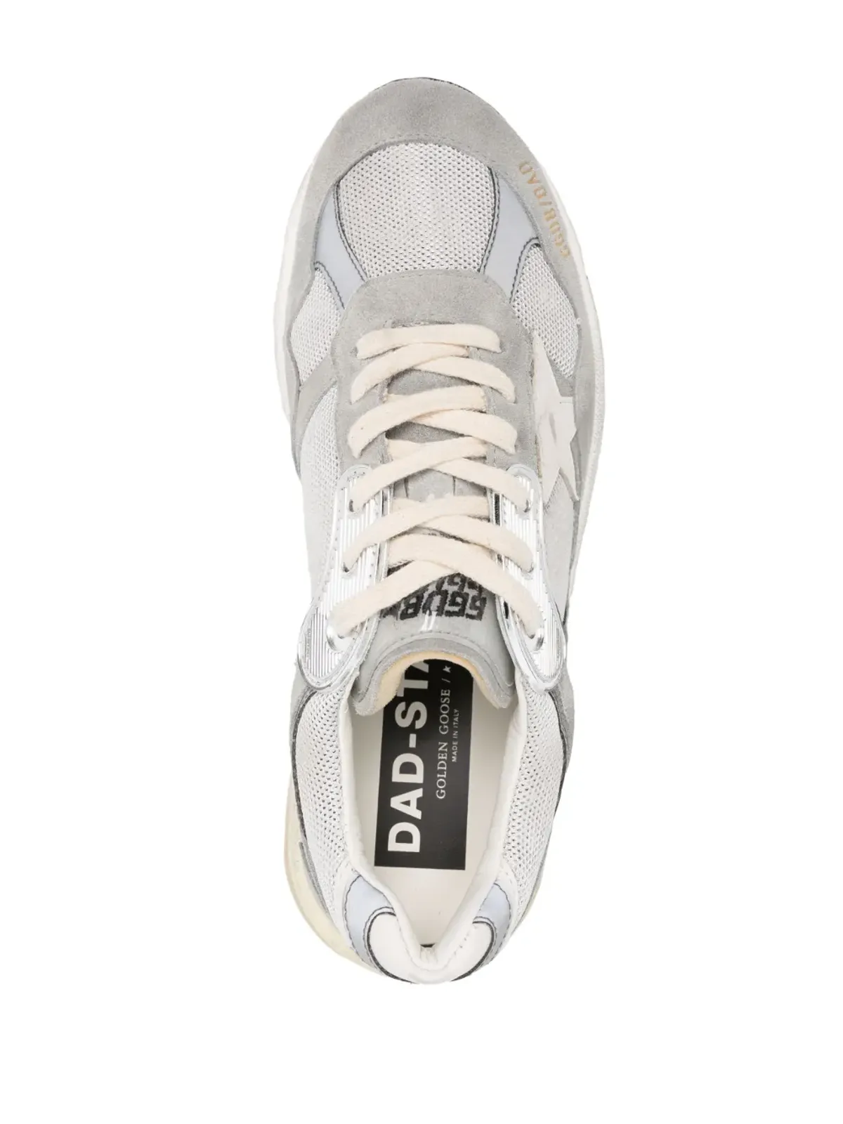 Golden Goose Dad-Star メッシュパネル ロートップスニーカー - 画像4