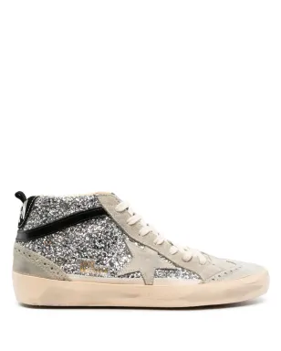 Golden Goose ミッドスター グリッター スニーカー - サムネイル1
