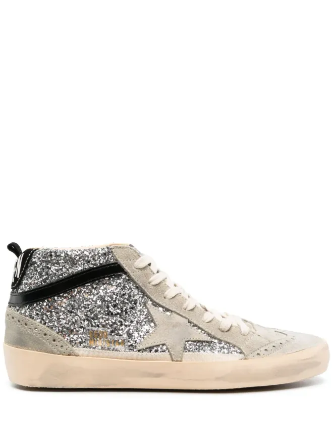 Golden Goose Golden Goose ミッドスター グリッター スニーカーの商品画像