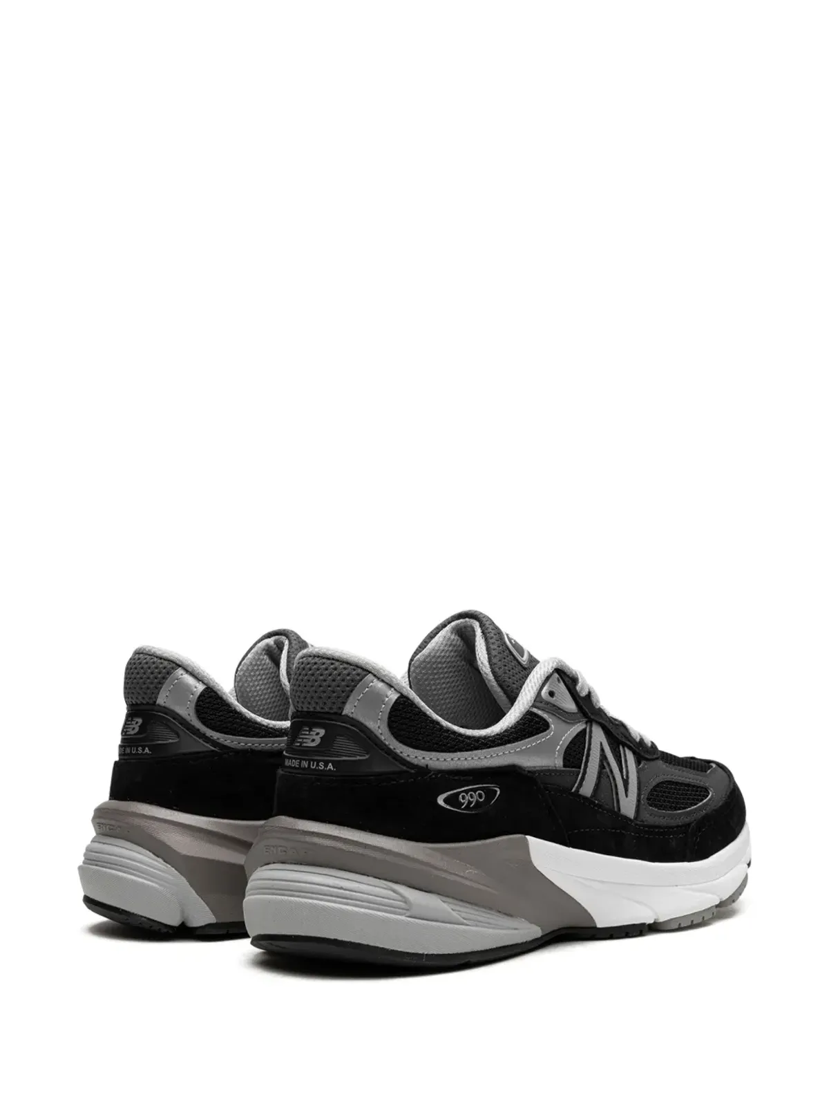 New Balance 990V6 ブラック/シルバー スニーカー - 画像3