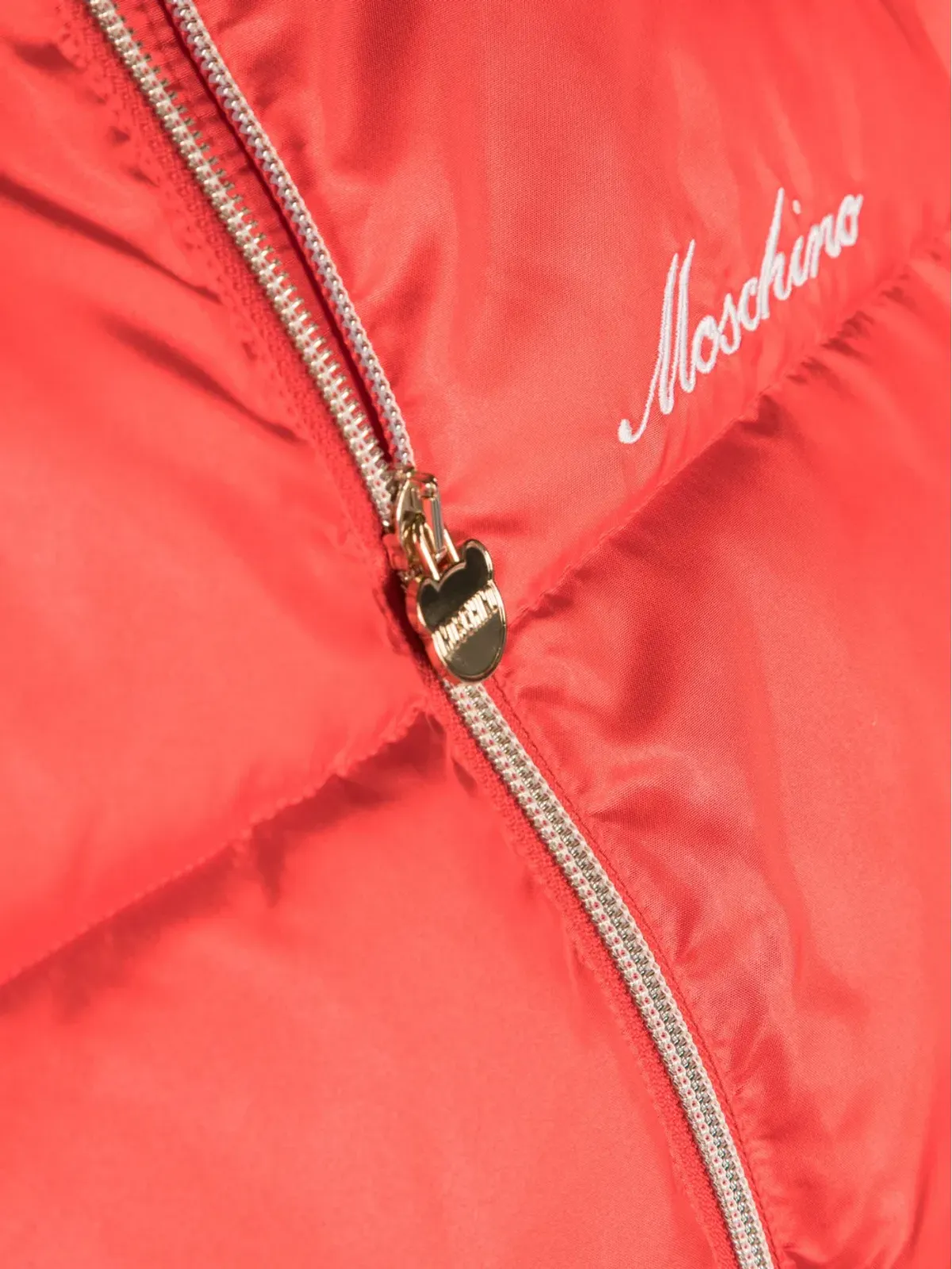 Moschino Kids 刺繍ロゴ入りパファージャケット - 画像3