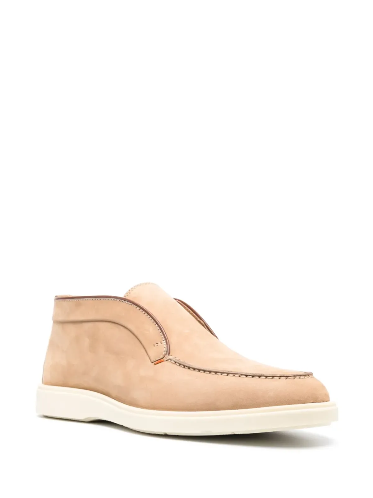 Santoni レザー スリップオン ブーツ - 画像2