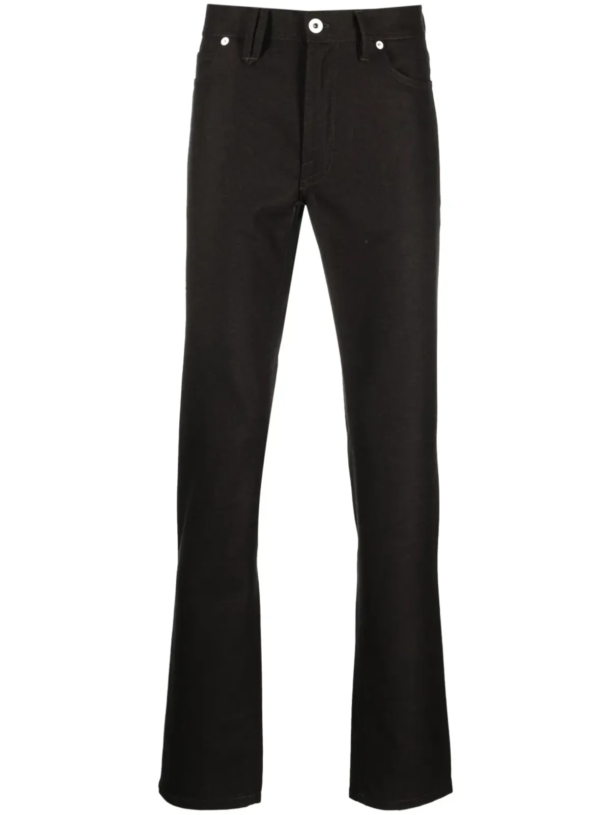 Brioni ローライズ・スリムフィット・テーパードパンツ - ブラウン - 画像1