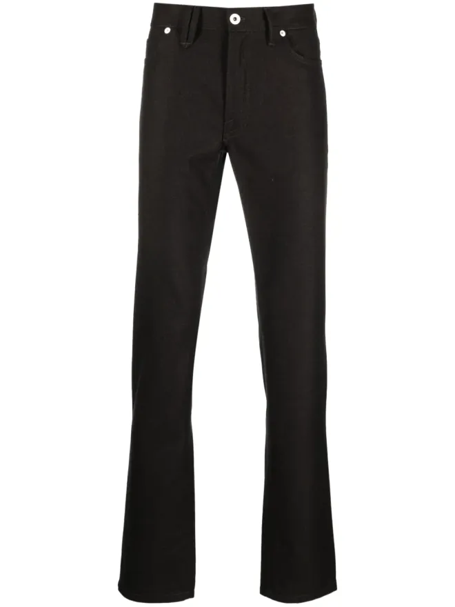 Brioni Brioni ローライズ・スリムフィット・テーパードパンツ - ブラウンの商品画像