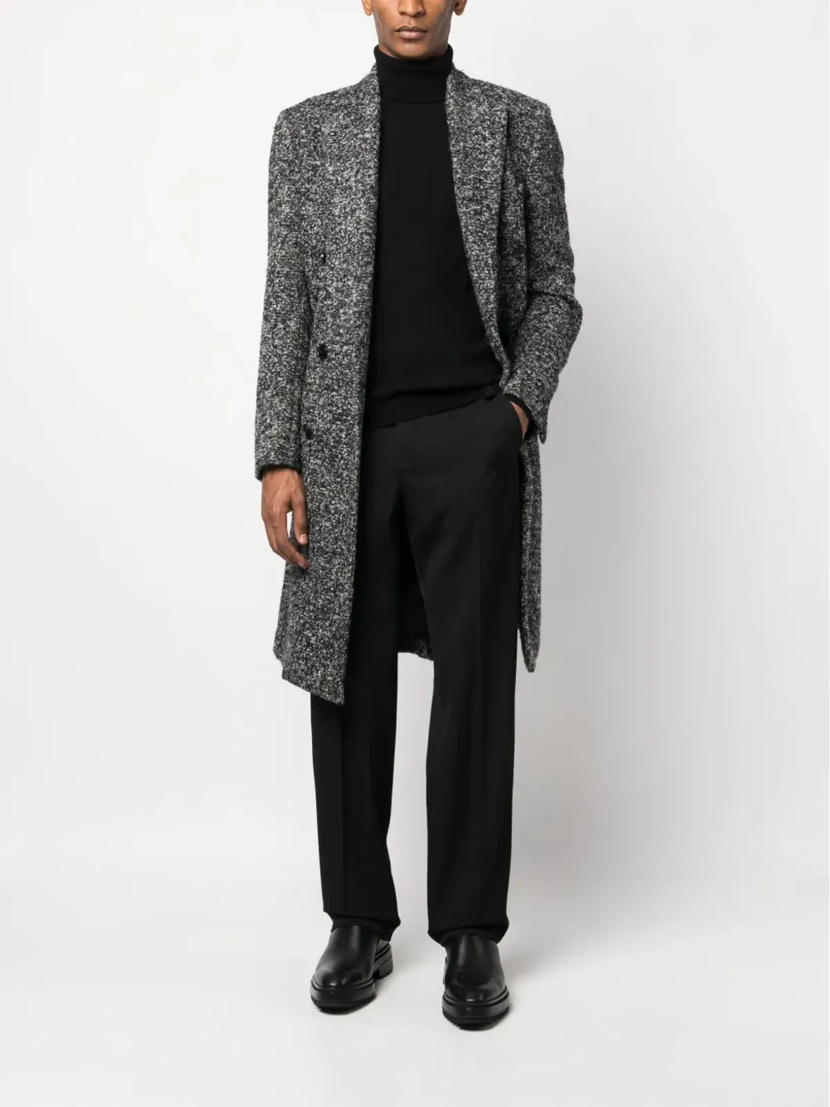 Brioni ロールネック カシミヤ セーター - 画像2