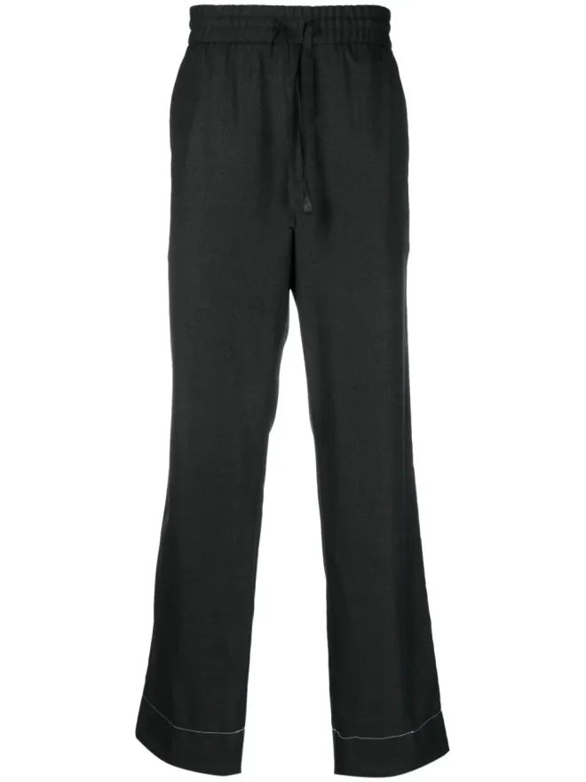 Brioni Brioni ドローストリングウエスト ウールパンツの商品画像