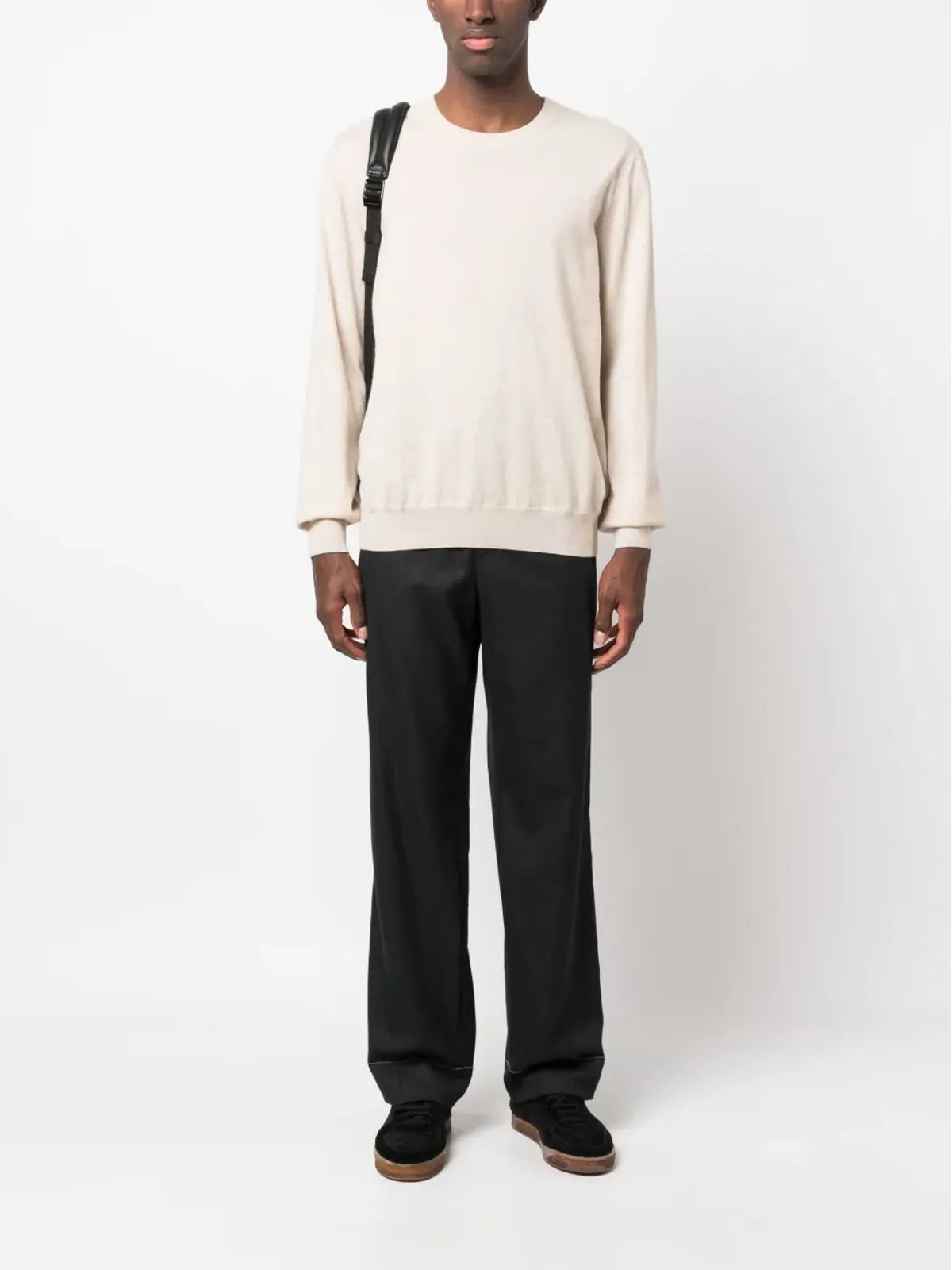 Brioni ドローストリングウエスト ウールパンツ - 画像2