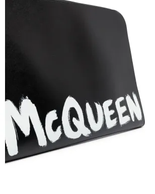 Alexander McQueen グラフィティロゴプリント・クラッチバッグ - サムネイル4