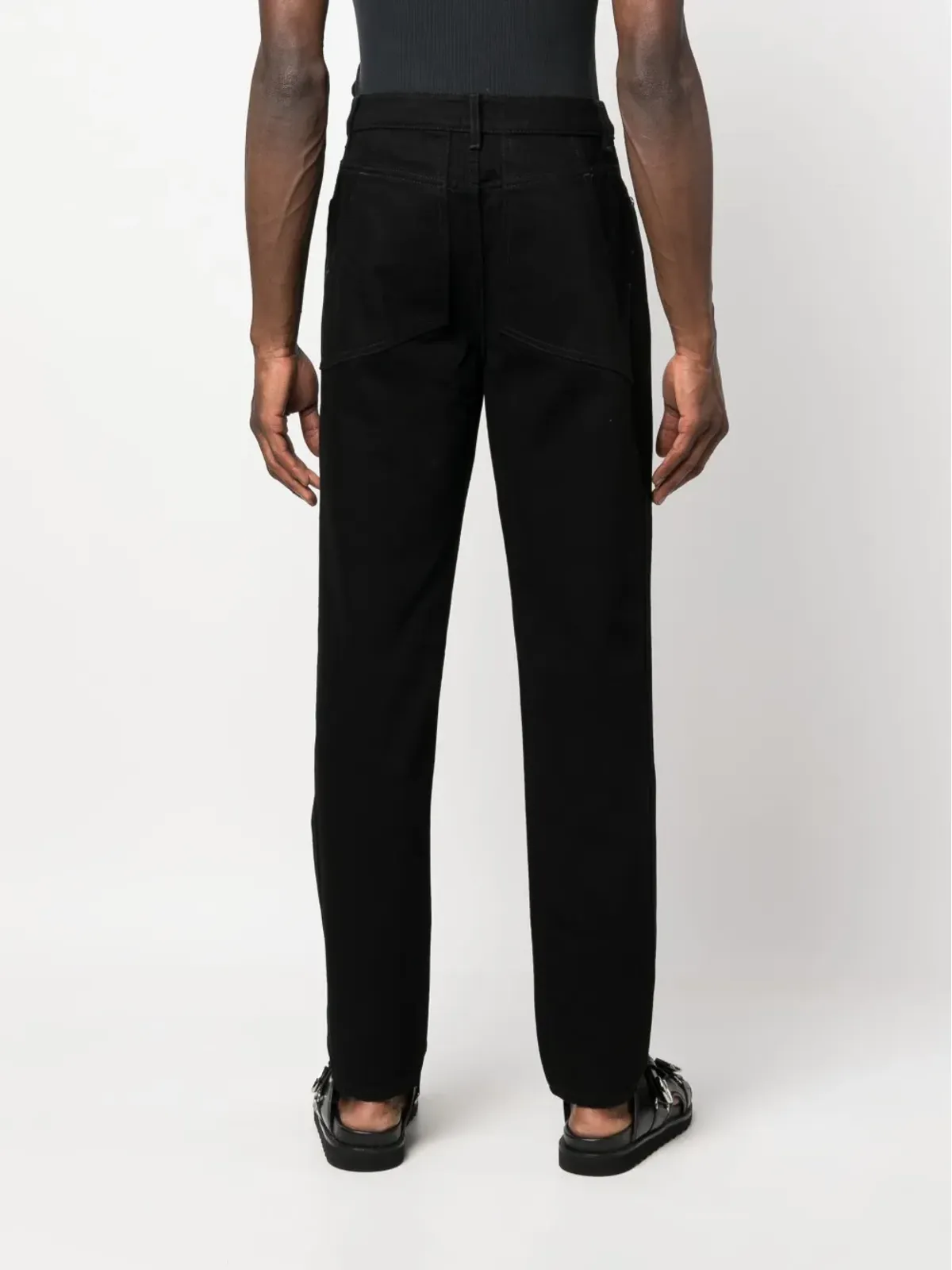 Eckhaus Latta ミッドライズストレートジーンズ - 画像5
