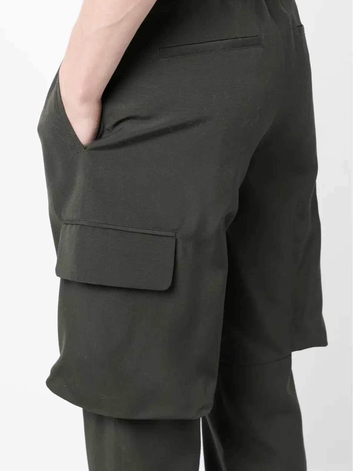 Givenchy ストレートレッグ ウール カーゴパンツ - 画像5
