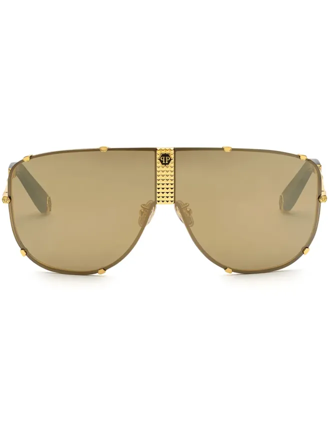 Philipp Plein Eyewear Philipp Plein Eyewear サングラス - Goldの商品画像