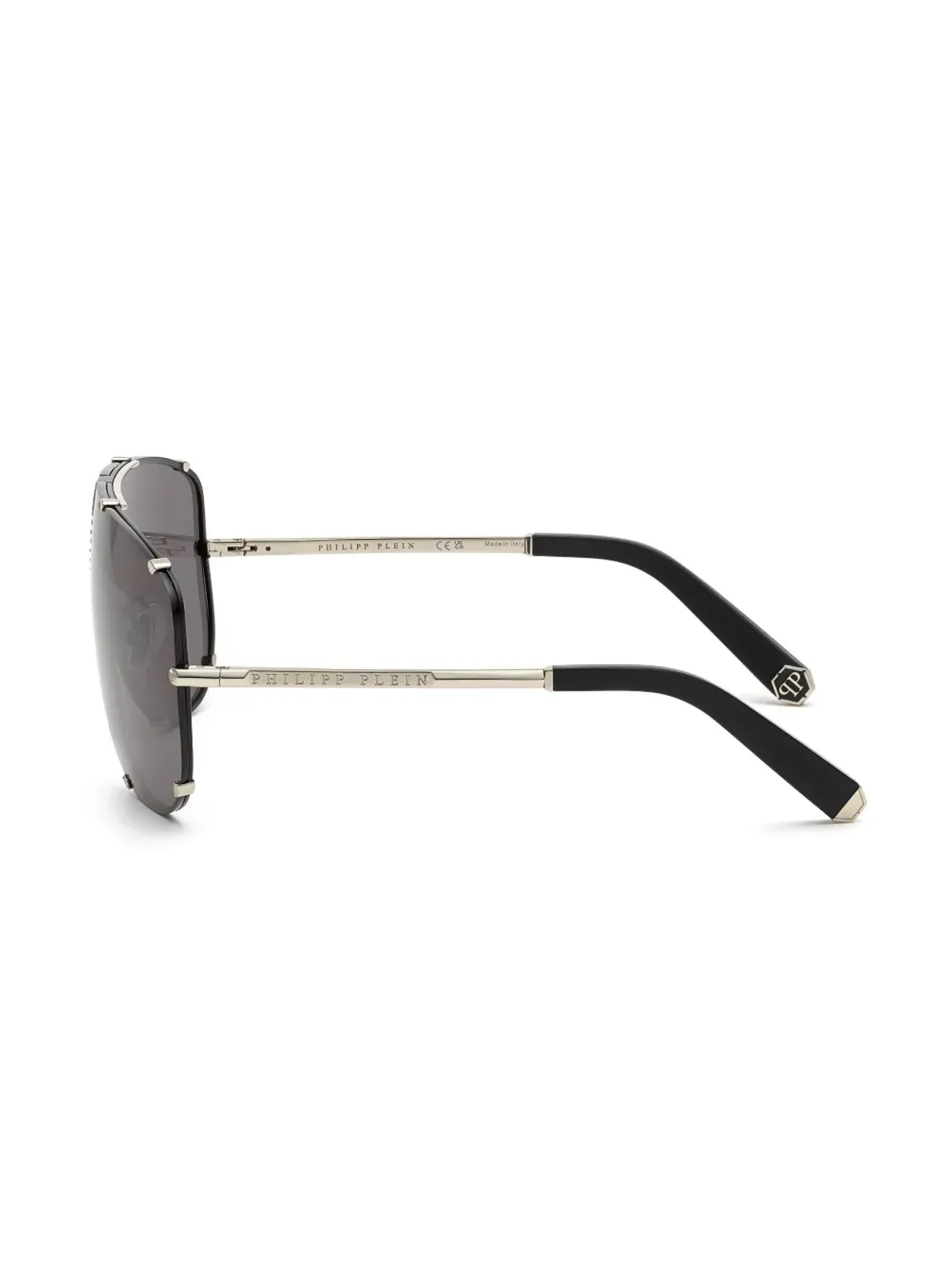 Philipp Plein Eyewear スタッドパイロットフレーム サングラス - 画像4