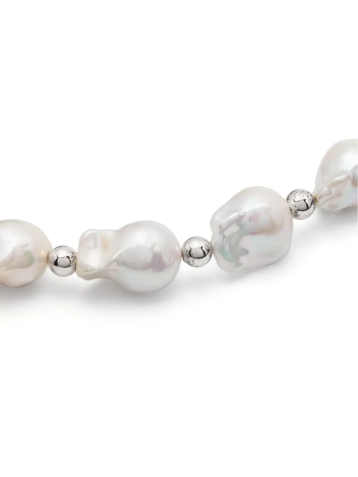 A Sinner in Pearls ファイアボールビーズパール ブレスレット - White - 画像3
