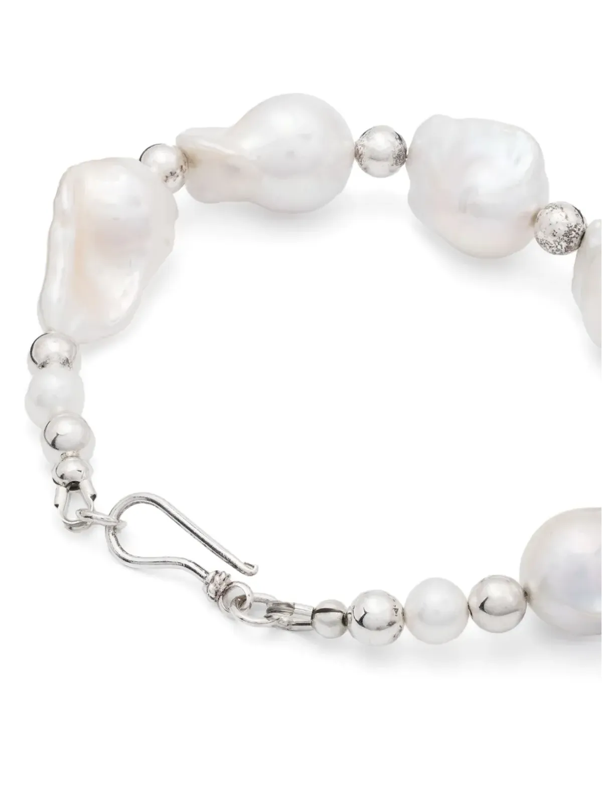 A Sinner in Pearls ファイアボールビーズパール ブレスレット - White - 画像4