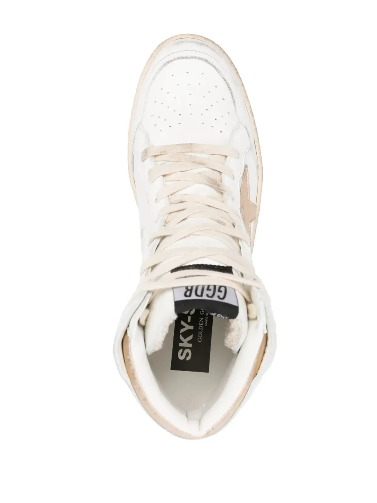 Golden Goose Sky-star レースアップスニーカー - 画像4