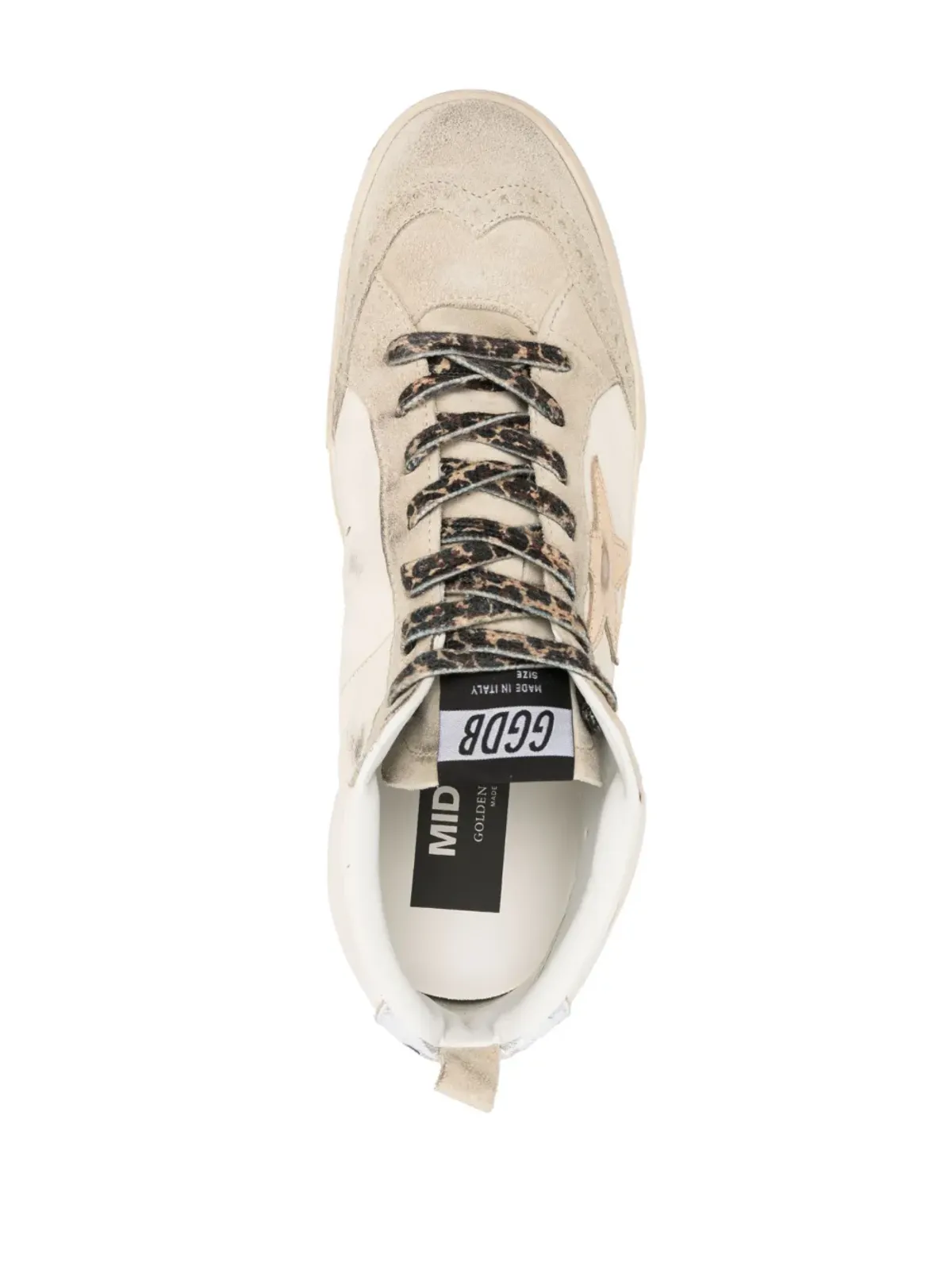 Golden Goose ミッドスター クリスタルディテール スニーカー - 画像4