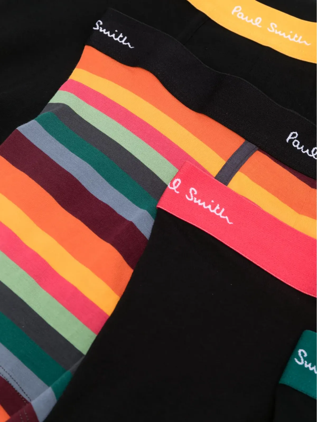 Paul Smith エラスティックロゴ コットン ボクサー（5枚セット） - 画像4