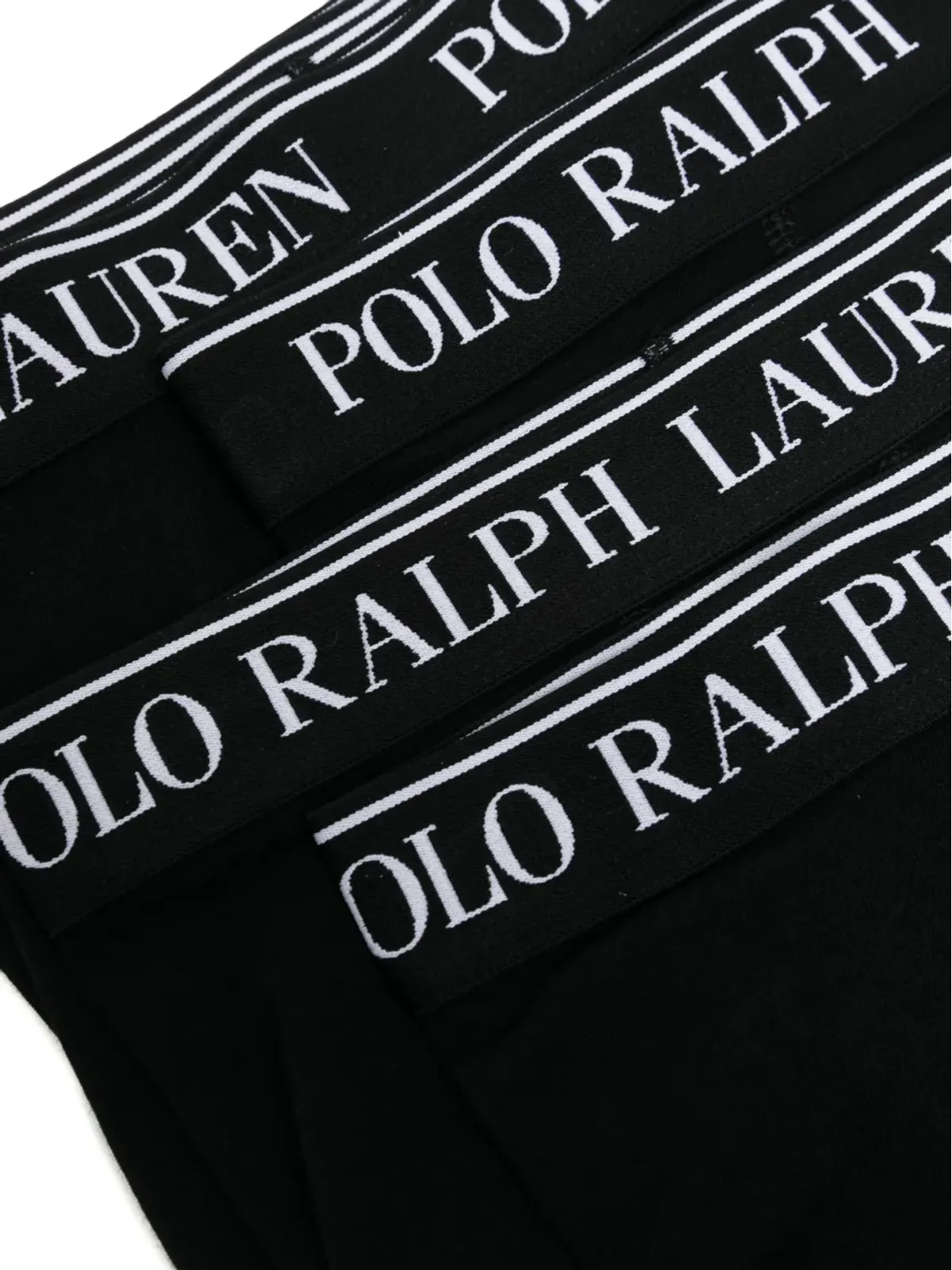 POLO RALPH LAUREN KIDS ロゴ入りウエストバンド ボクサーパンツ 5枚組 - ブラック - 画像3