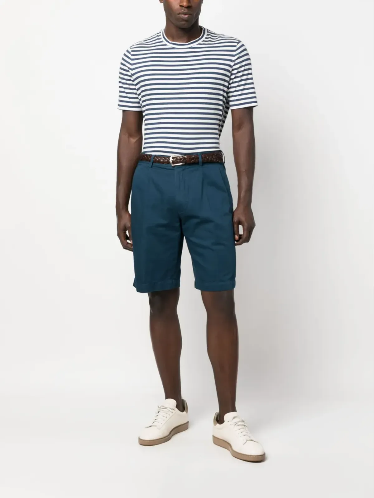 Zegna ミッドライズ チノショーツ - 画像2