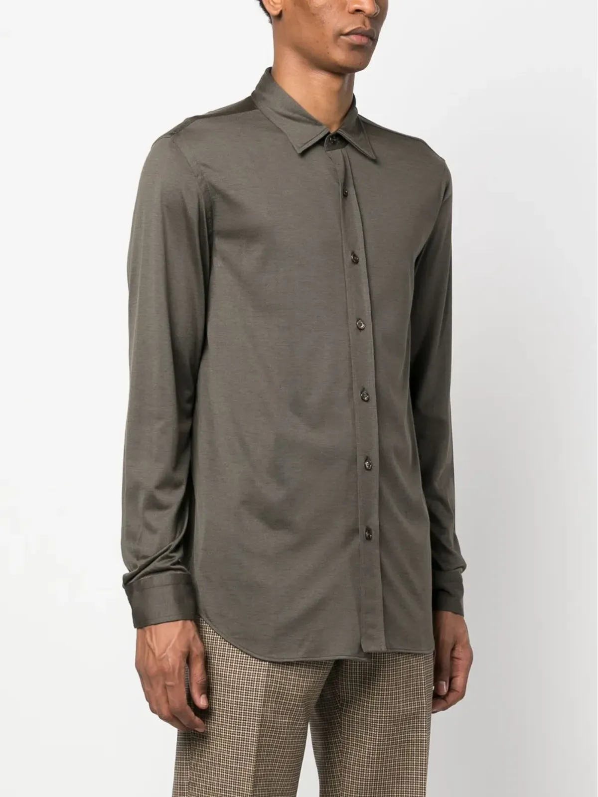Brioni 長袖ボタンアップシャツ - 画像3