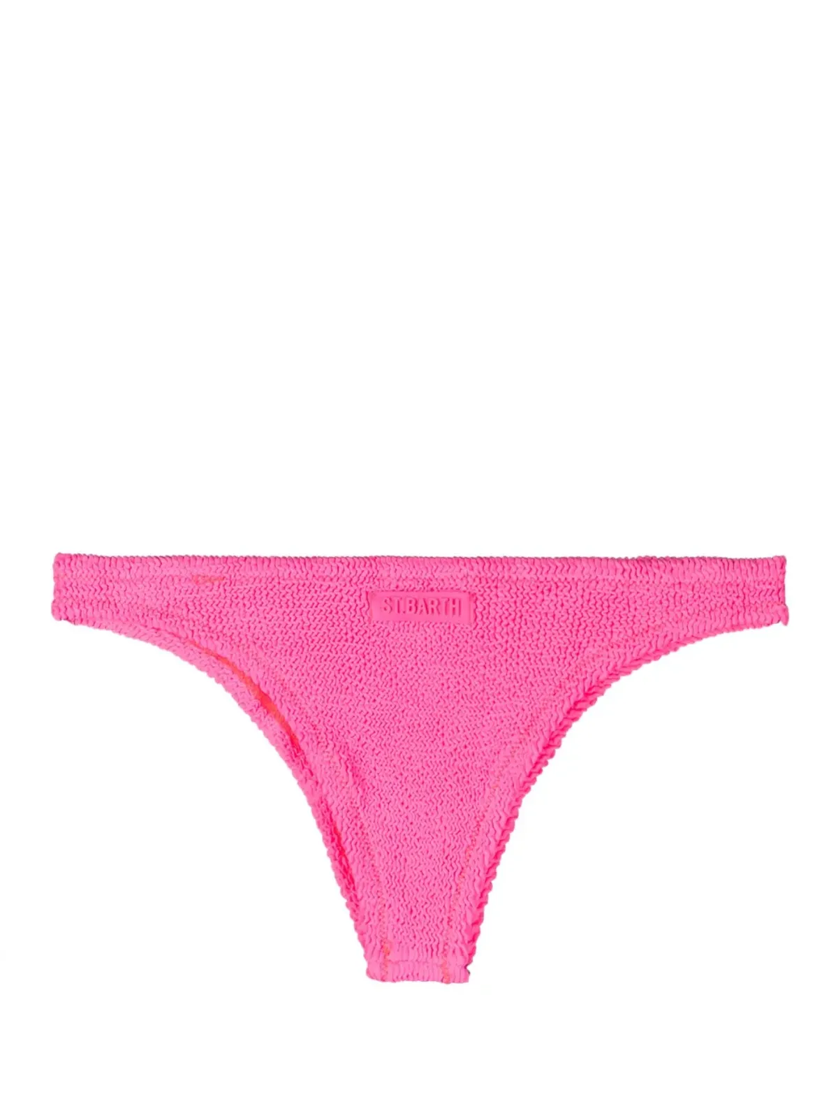 MC2 Saint Barth crinkled bikini bottoms - Pink - 画像2