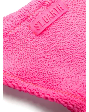 MC2 Saint Barth crinkled bikini bottoms - Pink - サムネイル3