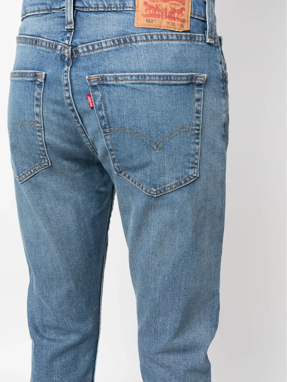 Levi's 512 スリムカットジーンズ ブルー - 画像5