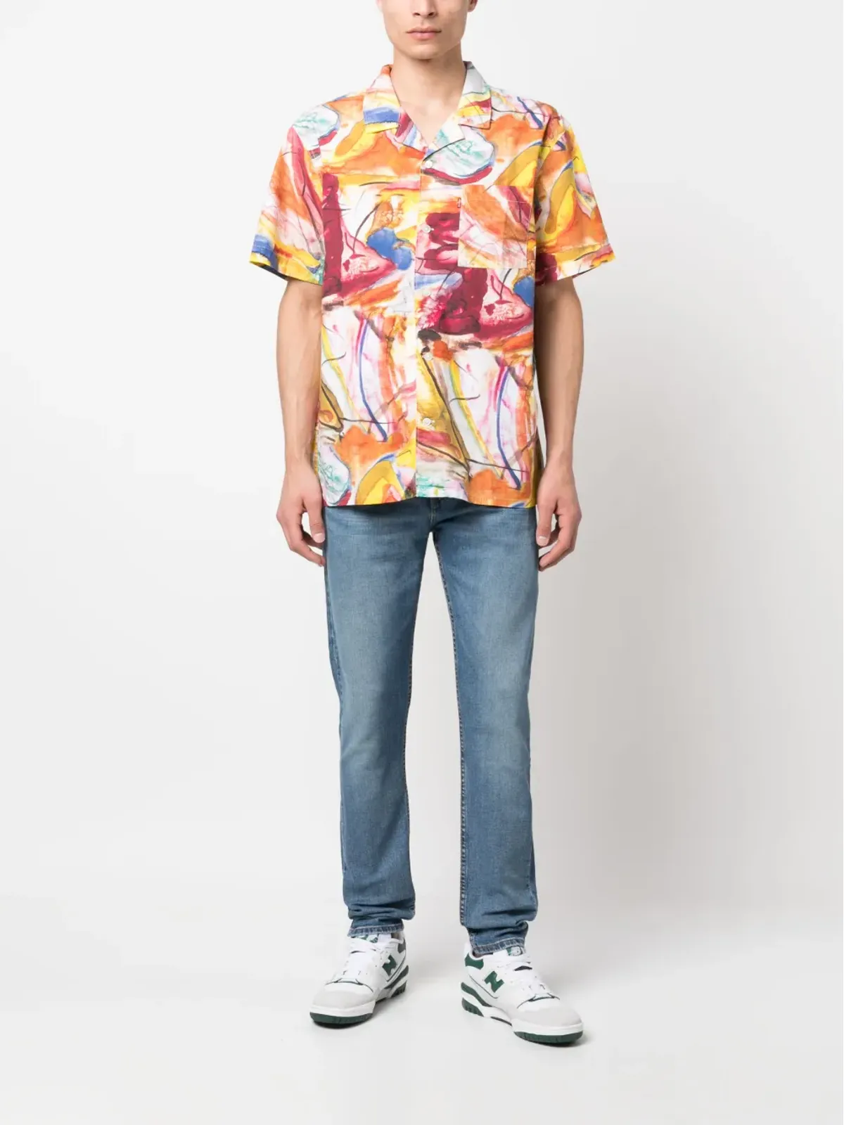 Levi's 512 スリムカットジーンズ ブルー - 画像2