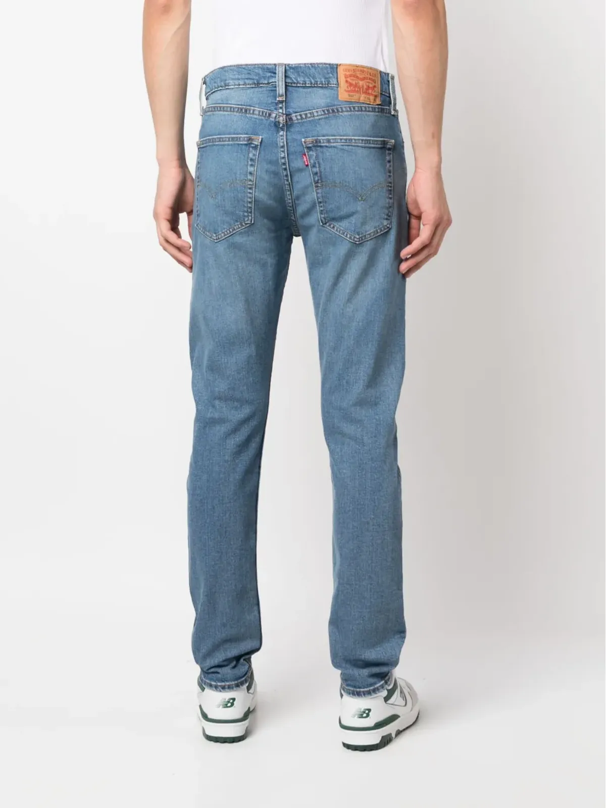 Levi's 512 スリムカットジーンズ ブルー - 画像4