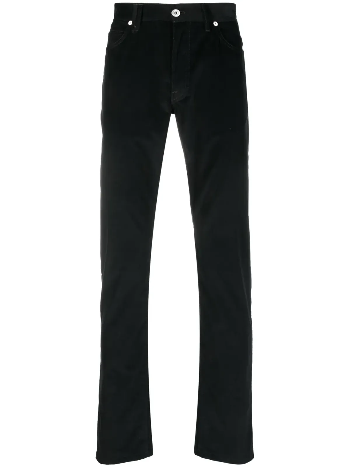 Brioni SN Meribelストレートレッグ コットンパンツ - 画像1