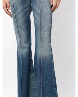 Balmain 高腰コットンフレアジーンズ - サムネイル5
