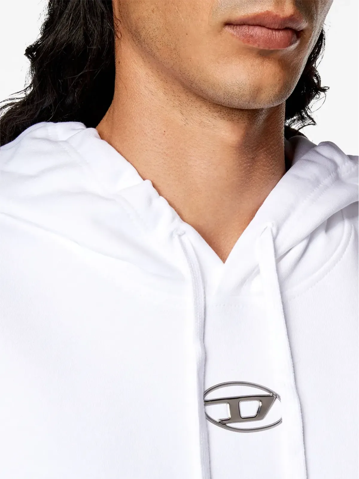 Diesel S-Macs-Od コットンフーディー - 画像5