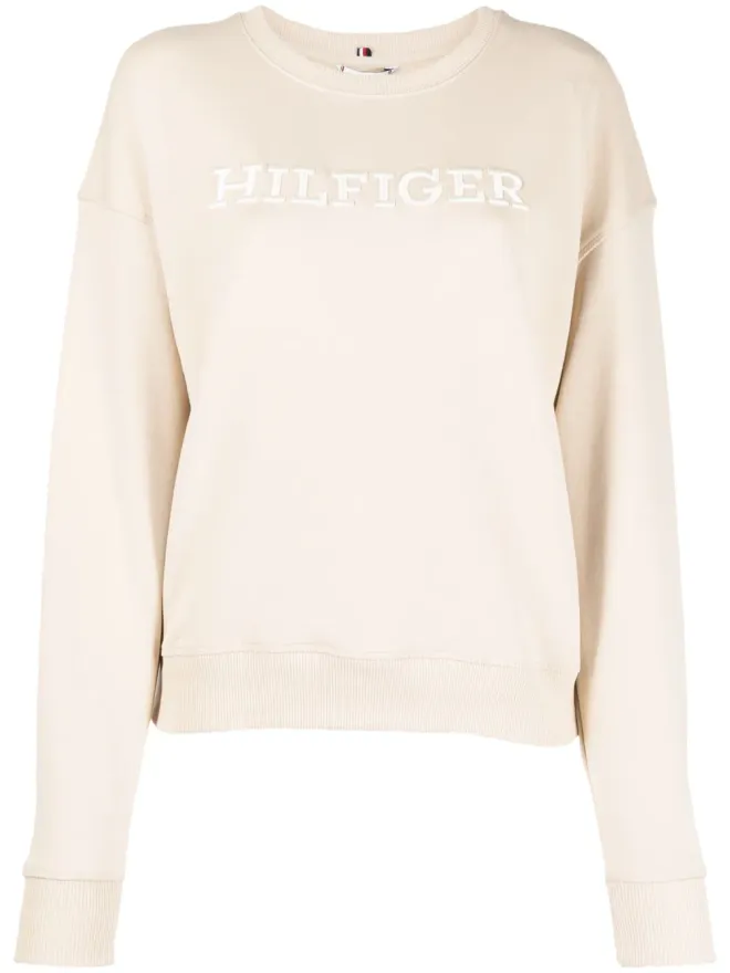 Tommy Hilfiger Tommy Hilfiger ロゴプリント コットン スウェットシャツの商品画像
