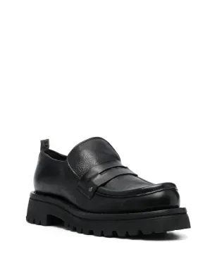 Moma モカシーノ ペニー・スロット レザー ローファー - サムネイル2