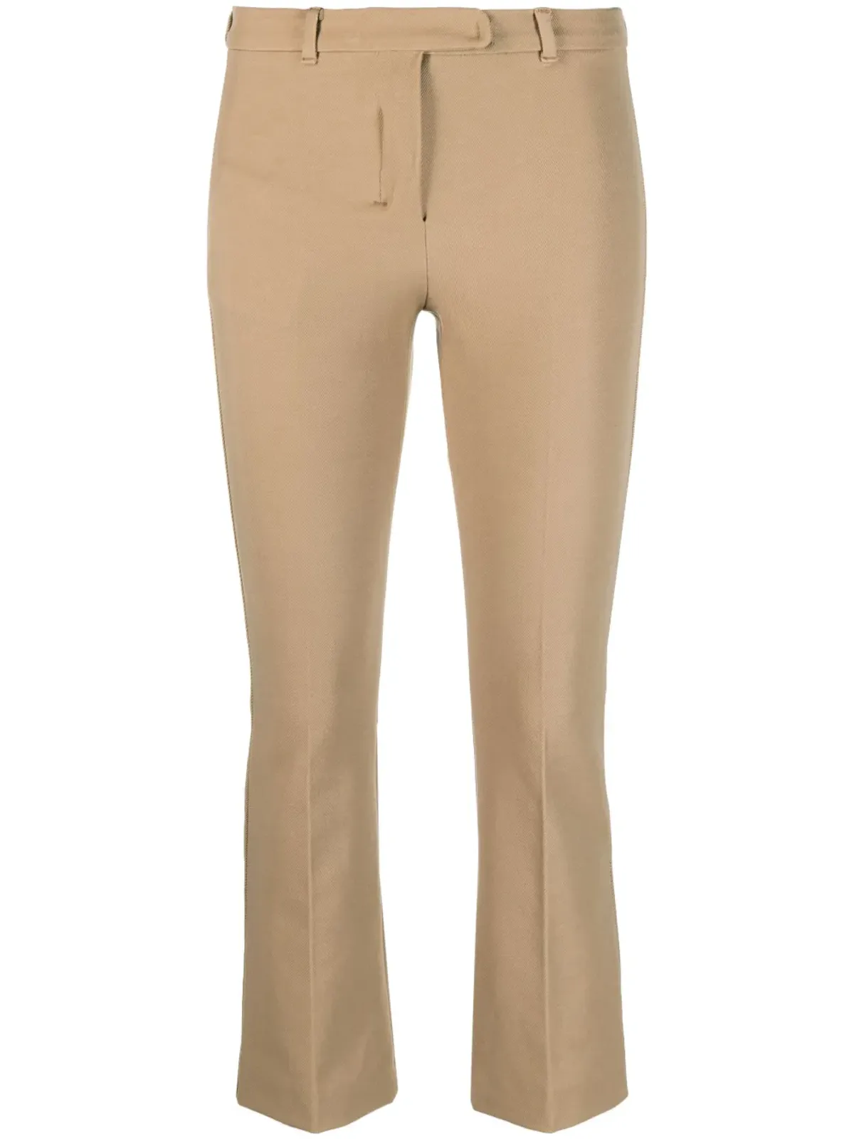 S Max Mara クロップドコットンブレンドパンツ - 画像1