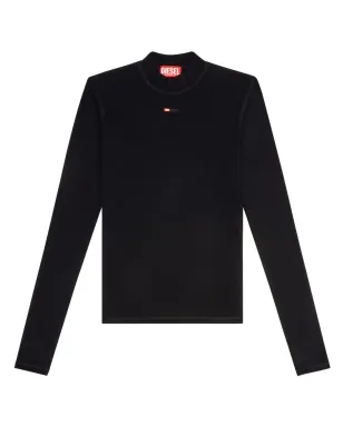 Diesel T-Mokky-Ls-Microdiv モックネックトップ - サムネイル1