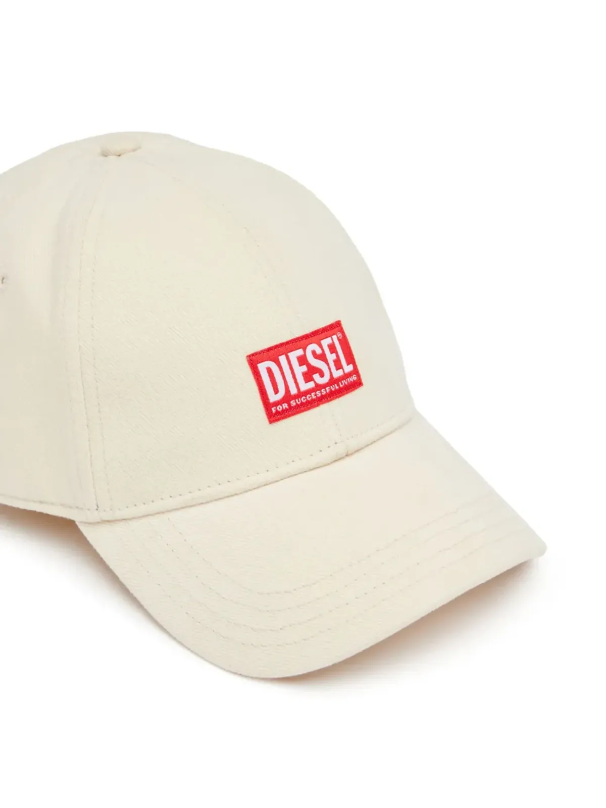 Diesel Corry-Jacq-Wash ロゴアップリケ ベースボールキャップ - 画像3