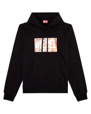 Diesel S-Ginn-Hood-L4 logo-print hoodie - サムネイル1