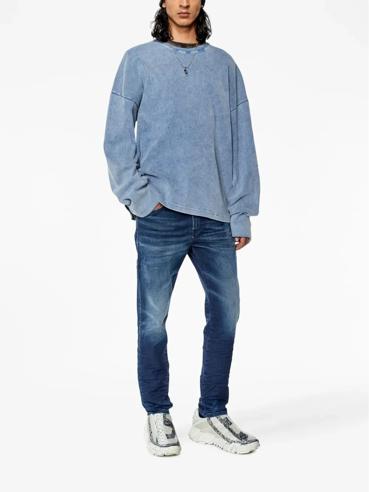 Diesel E-Spender 068FQ スリムカットジーンズ - 画像2
