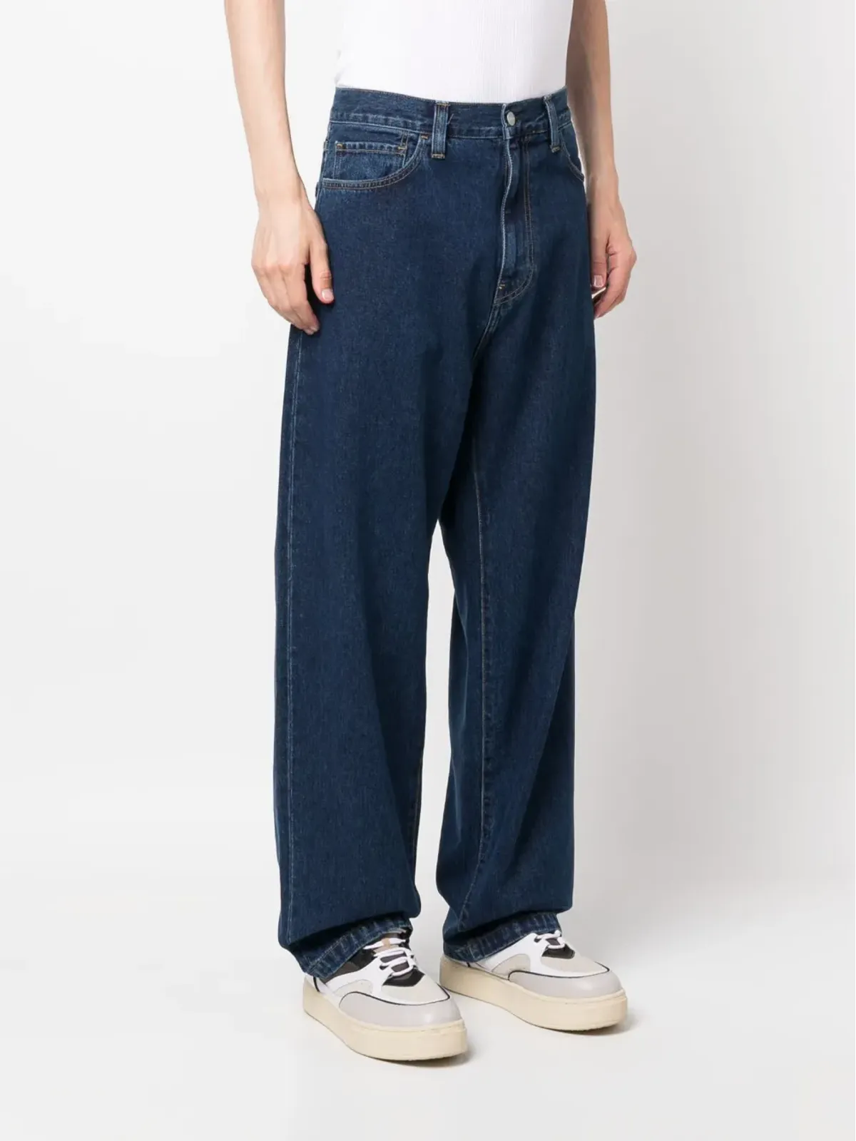 Carhartt WIP ランドン ワイドレッグ コットンジーンズ - 画像3