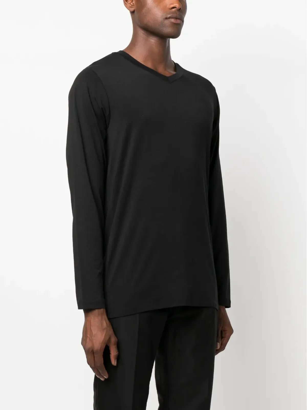 TOM FORD Vネック長袖Tシャツ - 画像3