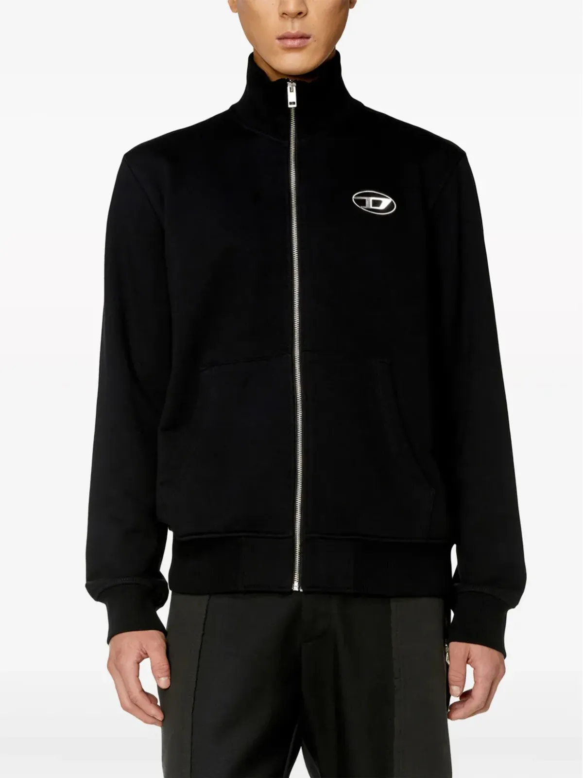 Diesel S-Ginni-Zip-Od スウェットシャツ - 画像3