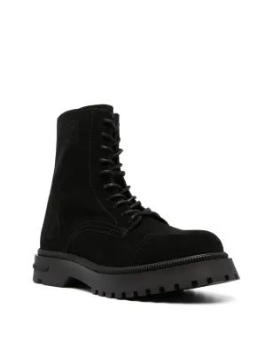 Tommy Jeans レースアップスエードブーツ - ブラック - サムネイル2