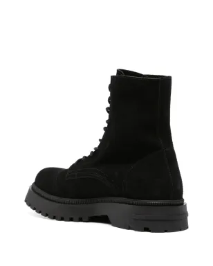 Tommy Jeans レースアップスエードブーツ - ブラック - サムネイル3