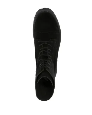 Tommy Jeans レースアップスエードブーツ - ブラック - サムネイル4