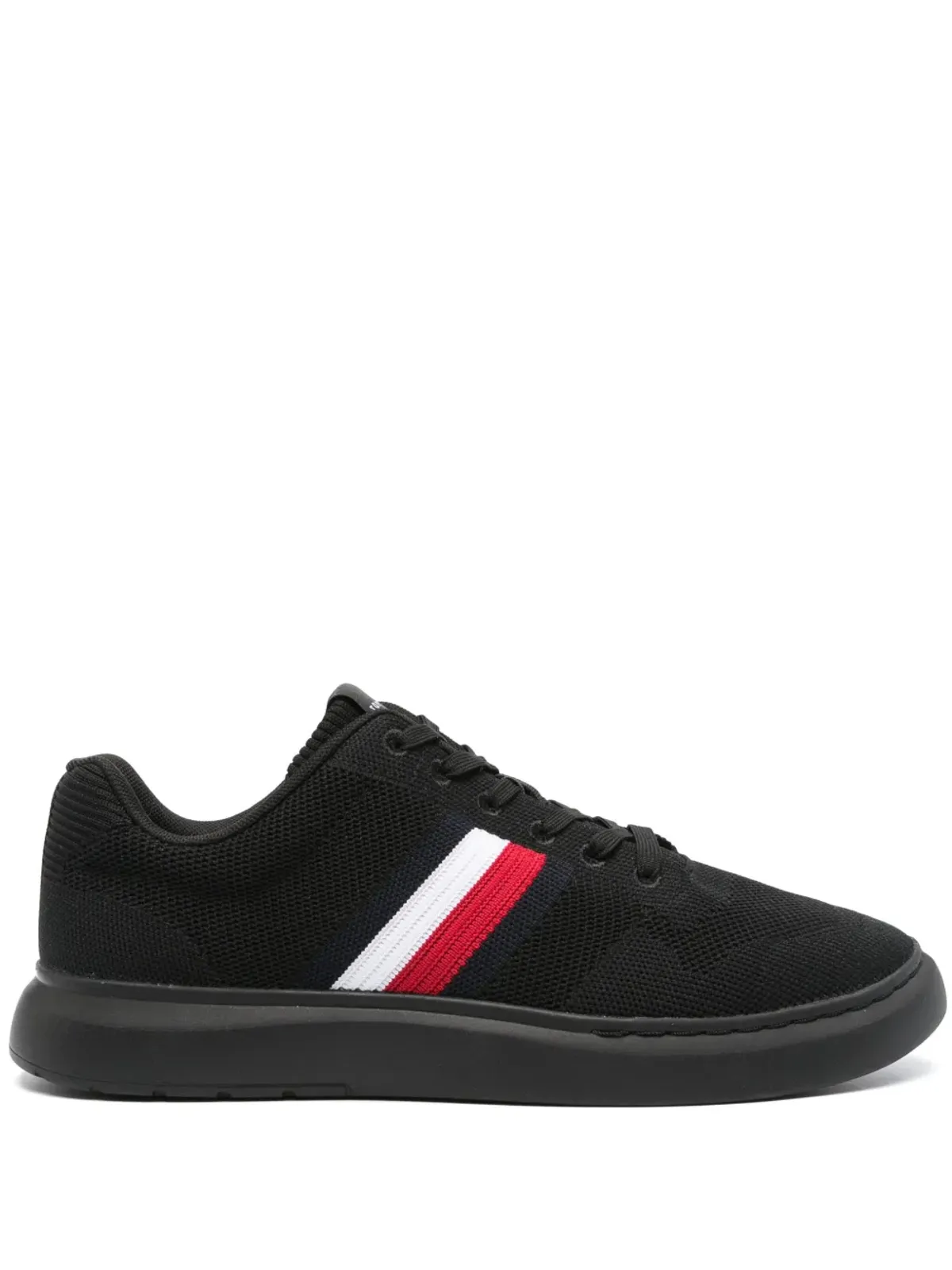 Tommy Hilfiger サイドストライプディテール付きメッシュスニーカー - 画像1