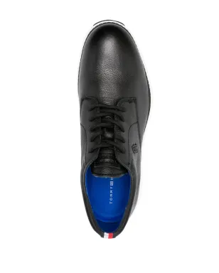 Tommy Hilfiger ロゴプレート レザー ダービーシューズ - サムネイル4