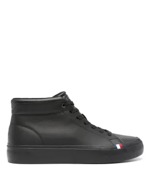 Tommy Hilfiger モダン レースアップ レザースニーカー - サムネイル1