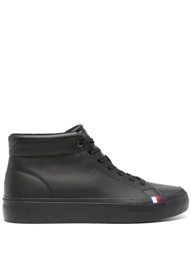 Tommy Hilfiger Tommy Hilfiger モダン レースアップ レザースニーカーの商品画像