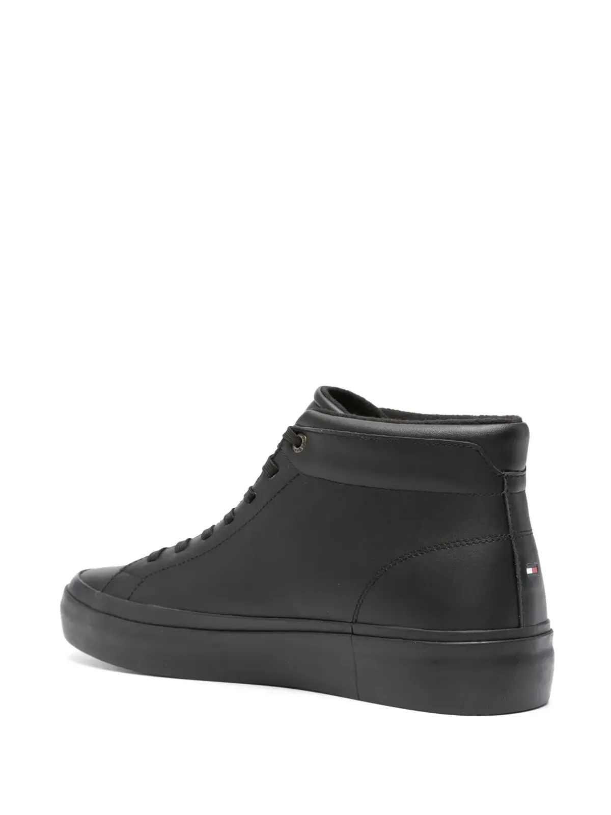 Tommy Hilfiger モダン レースアップ レザースニーカー - 画像3